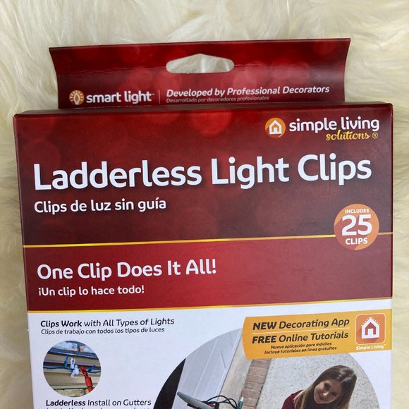 Simple Living Ladderless Christmas Light Clip 25ct - Picture 3 of 10